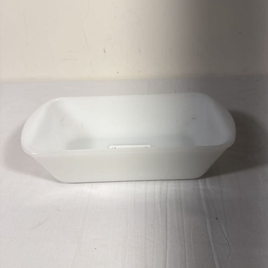 VTG GLASBAKE MILK GLASS DISH