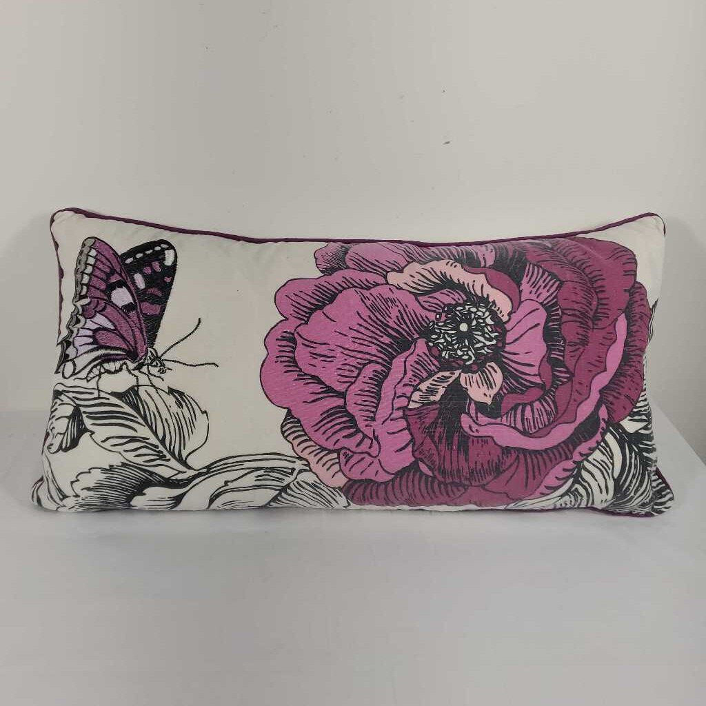 BUTTERFLY DOWN FILLED LUMBAR PILLOW