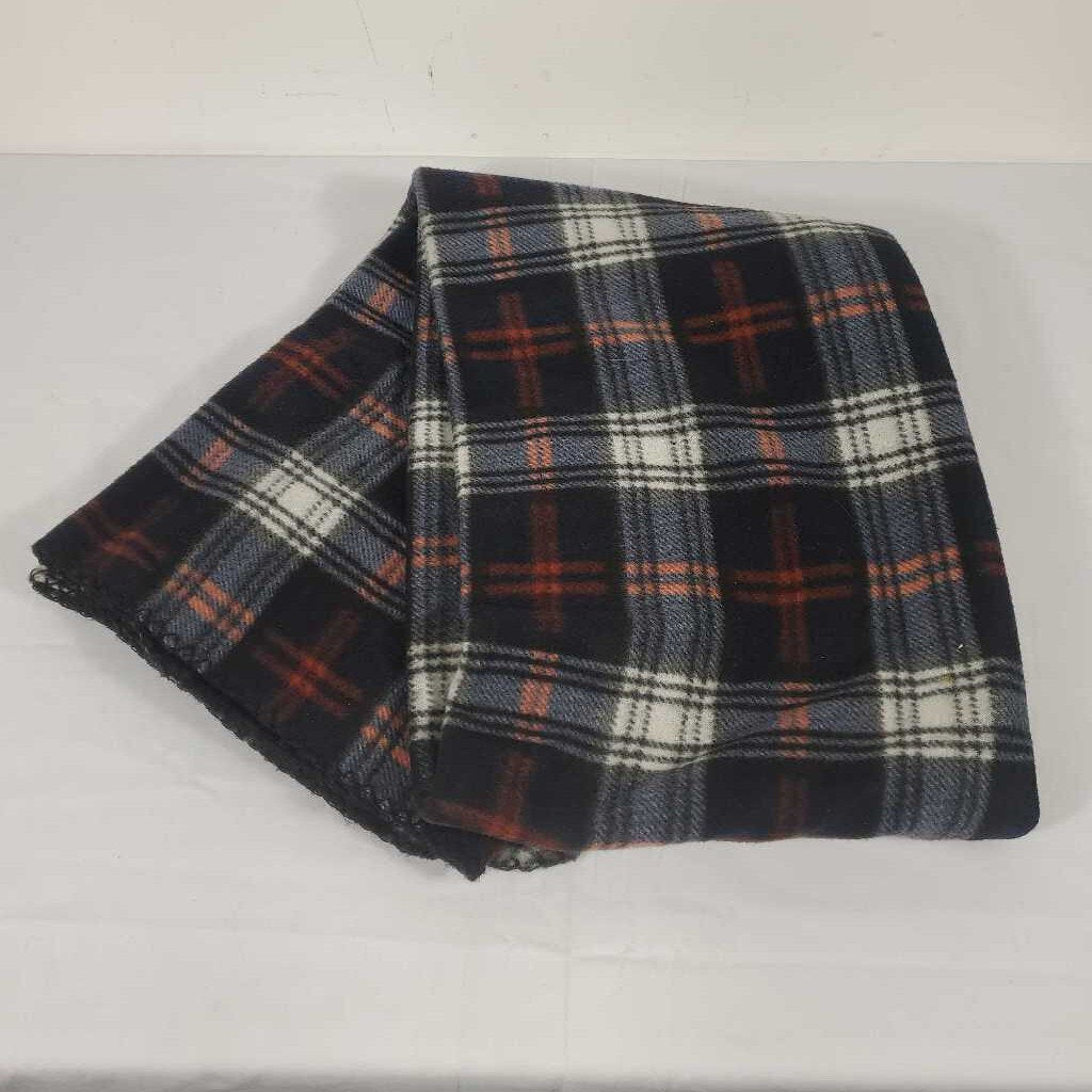 PLAID LAP BLANKET