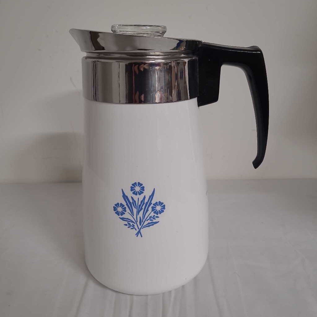 VTG CORNINGWARE 9 CUP COFFEE PERCOLATOR