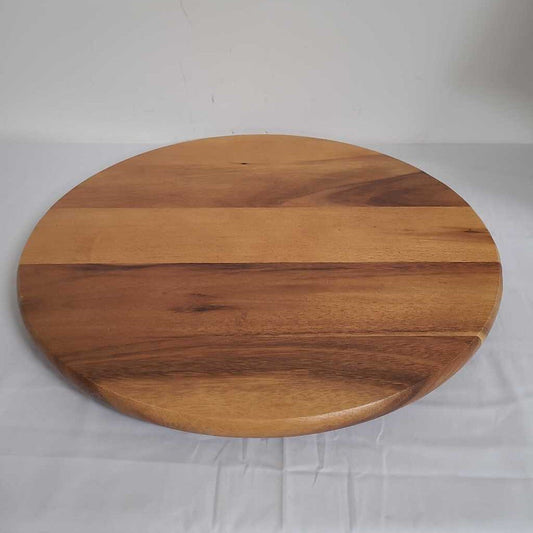 18" WOOD LAZY SUSAN