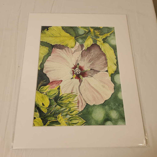 FLOWER - WATER COLOUR PRINT