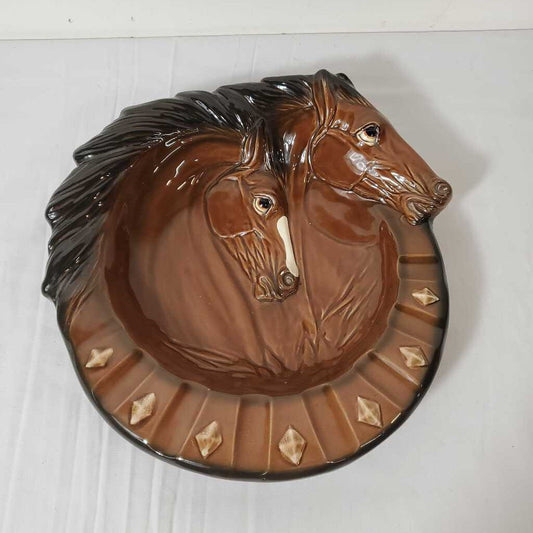 HORSE PLATE/ASHTRAY