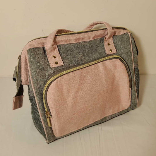 PINK & GREY COOLER BAG