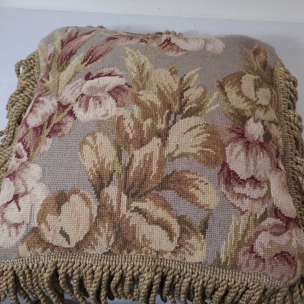 NEEDLEPOINT PILLOW