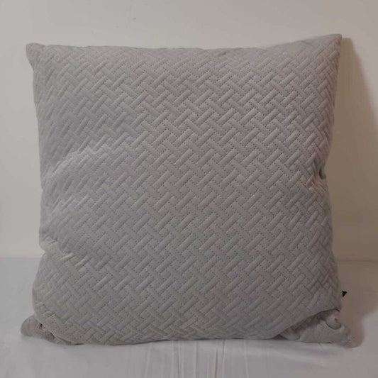 GREY STITCHED PILLOW