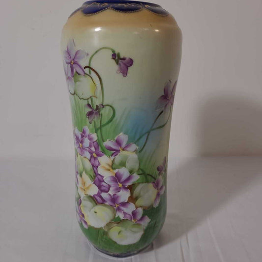 HAND PAINTED JAPAN VASE