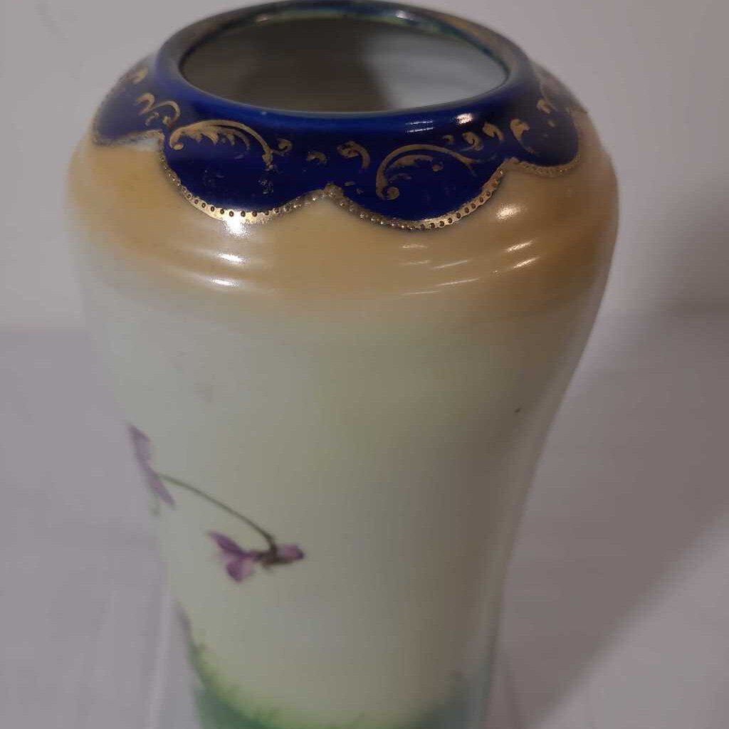 HAND PAINTED JAPAN VASE