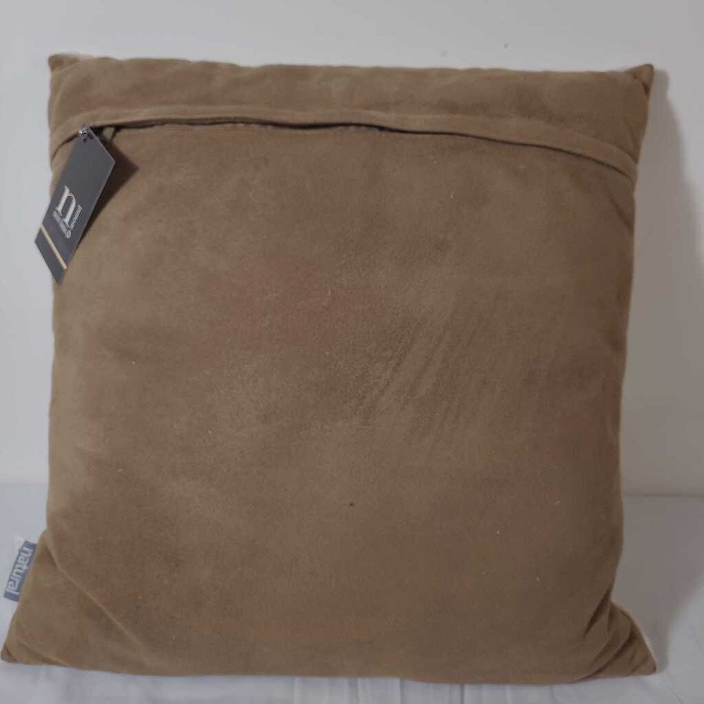 COWHIDE FRONT PILLOW