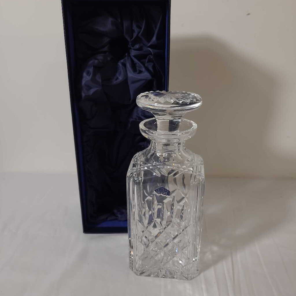 STUART CRYSTAL DECANTER - BOX