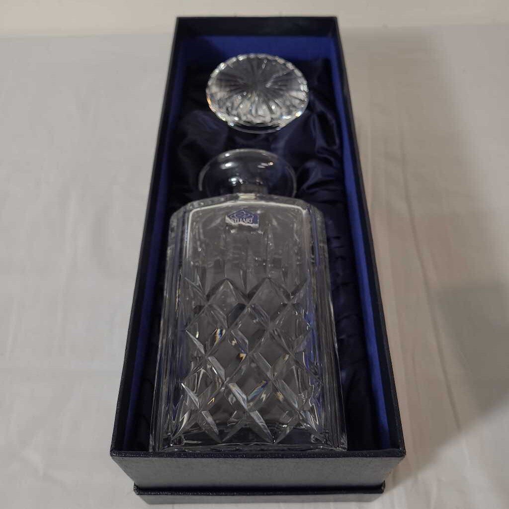 STUART CRYSTAL DECANTER - BOX