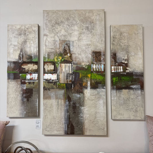 3 PC MIXED MEDIA CANVAS SET