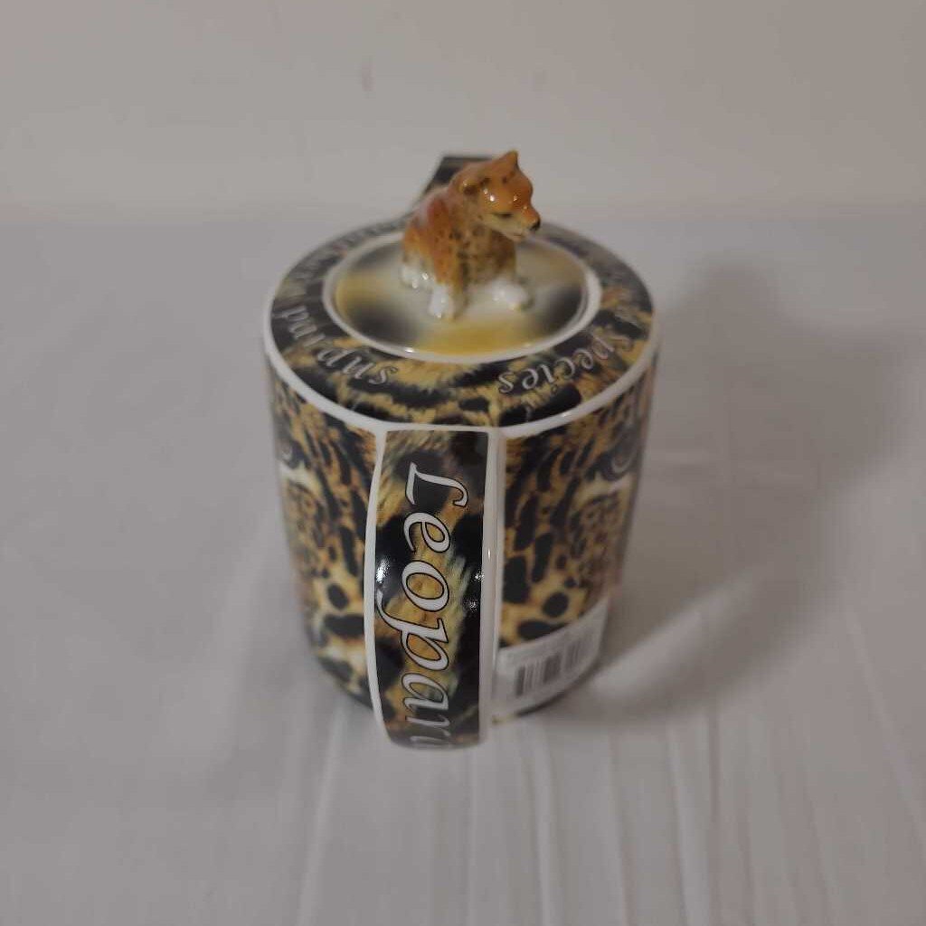 WILD CAFE LEOPARD TEAPOT - BOX