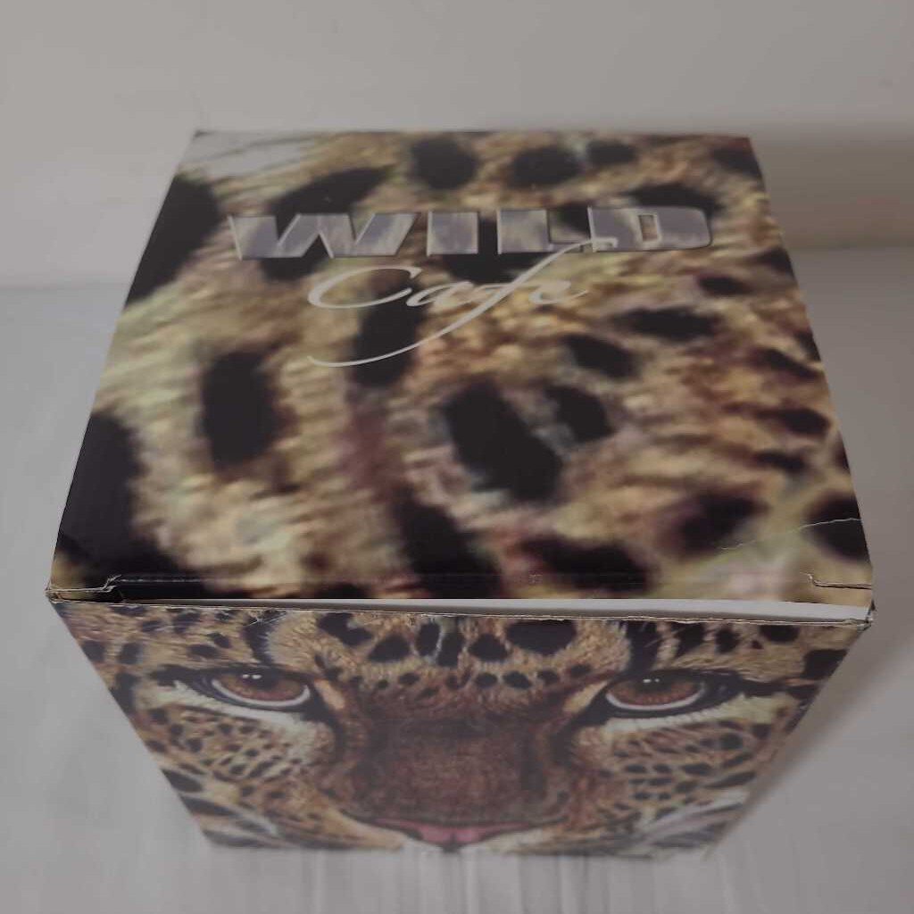 WILD CAFE LEOPARD TEAPOT - BOX