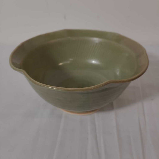 JOSEPH PANACCI GREEN CERAMIC BOWL