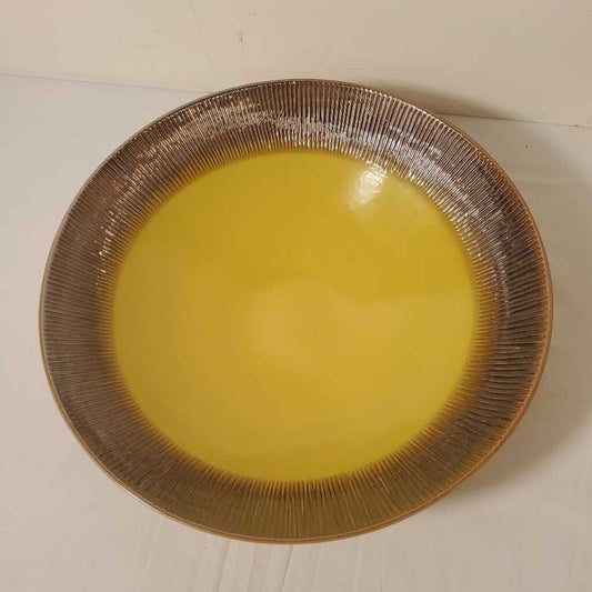 YELLOW DECORATIVE BOWL