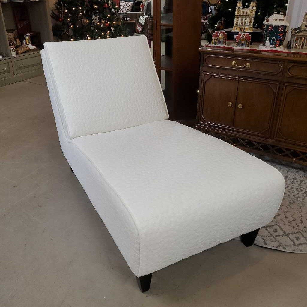 NEWLY UPHOLSTERED CHAISE