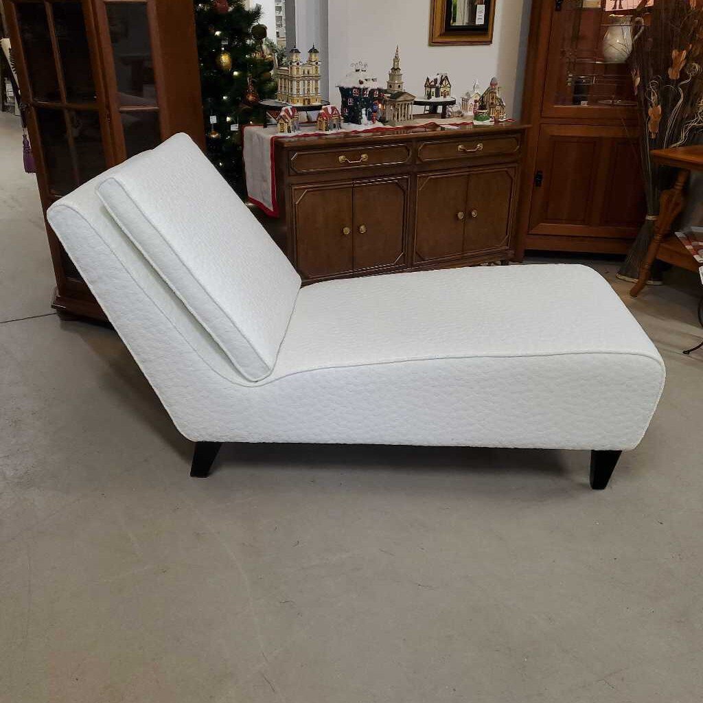 NEWLY UPHOLSTERED CHAISE