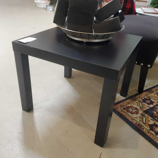 BLACK IKEA LACK SIDE TABLE