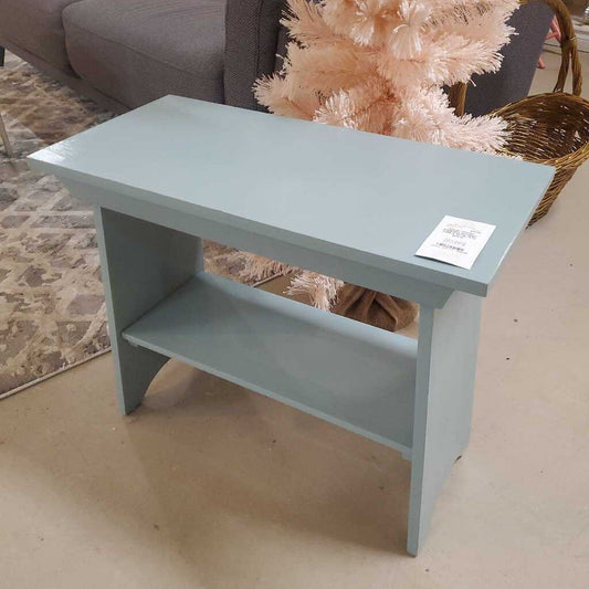 SOLID WOOD PAINTED ACCENT TABLE