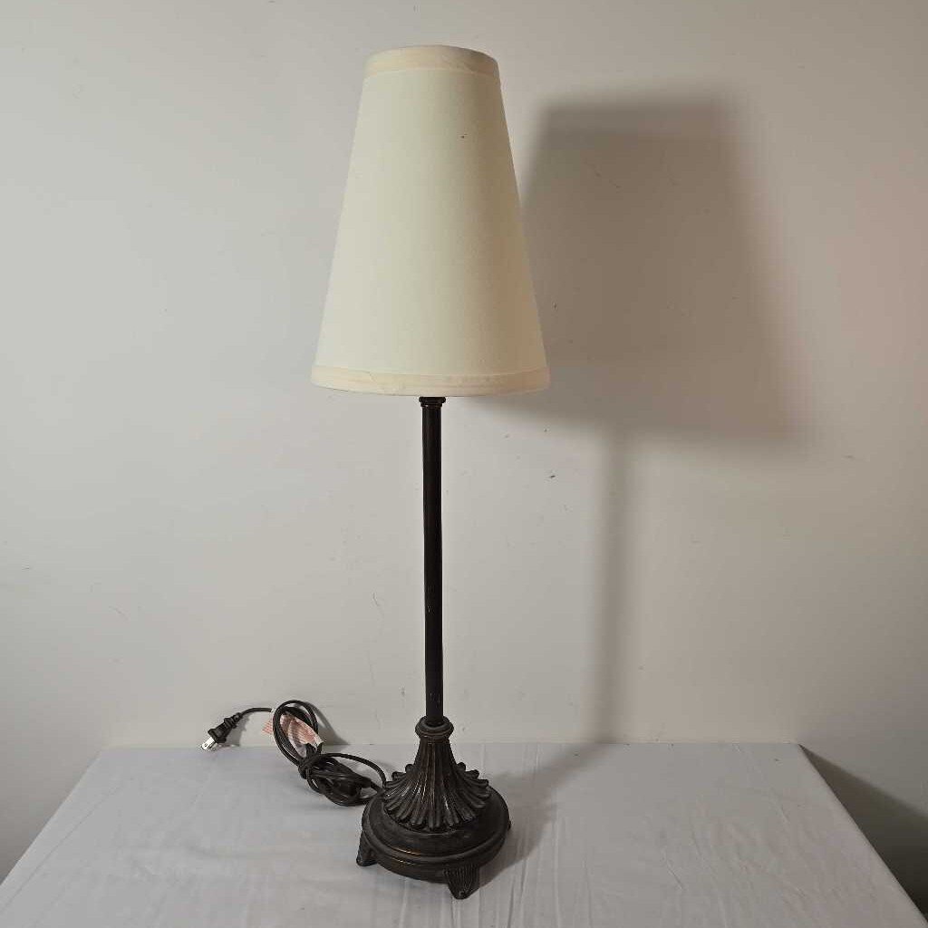 BRONZE BUFFET LAMP