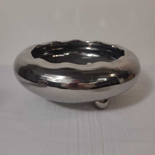 CHROME BOWL W/FEET