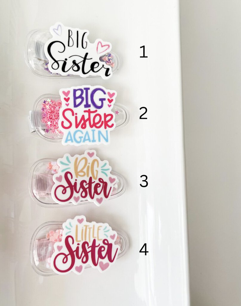 SISTER SHAKER CLIP SET - 4