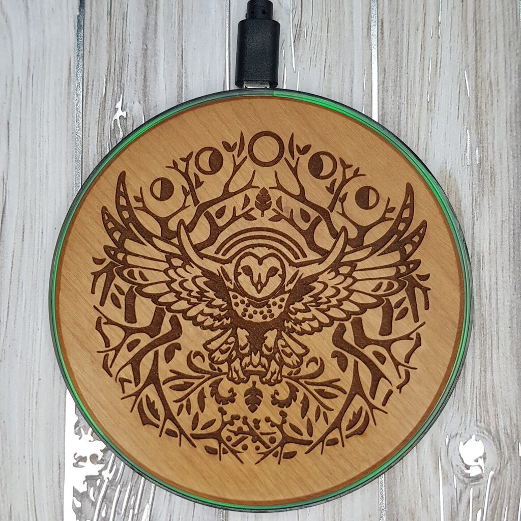 MOONLIT OWL - WIRELESS CHARGER