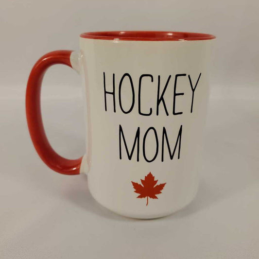 HOCKEY MOM 15OZ