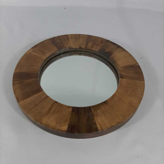 WOOD FRAMED MIRROR