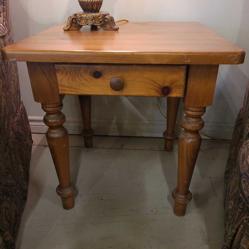 PINE END TABLE