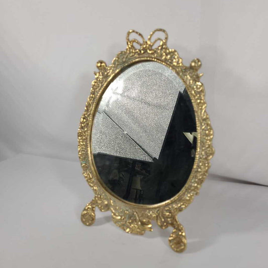 GOLD FRAMED STANDING MIRROR