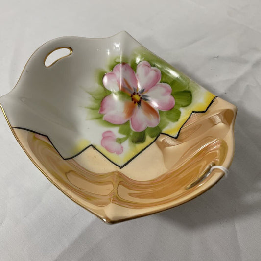 VTG NORITAKE FLORAL DISH