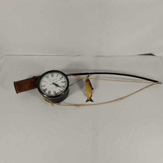 FISHING ROD CLOCK