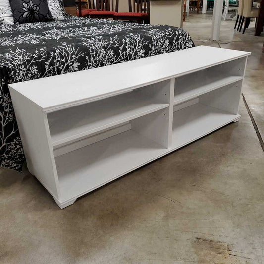 WHITE WASHED TV UNIT