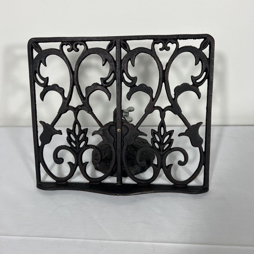 CAST IRON COOKBOOK STAND