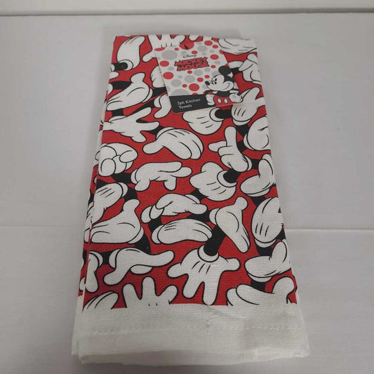 2PK KITCHEN TOWELS - MICKEY