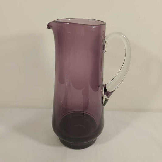 PURPLE GLASS PITCHER B