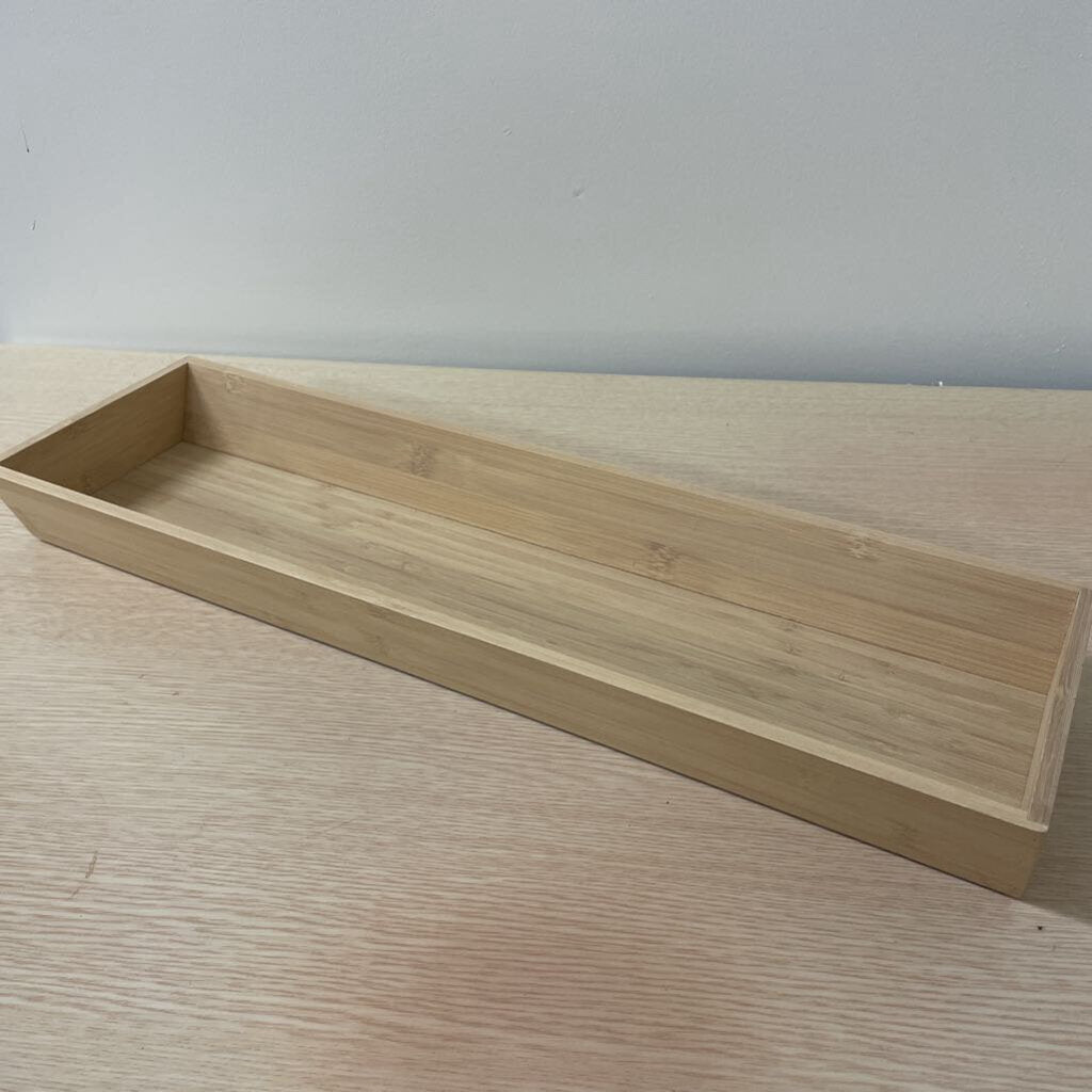 TRAY LONG BAMBOO 6" X 20"