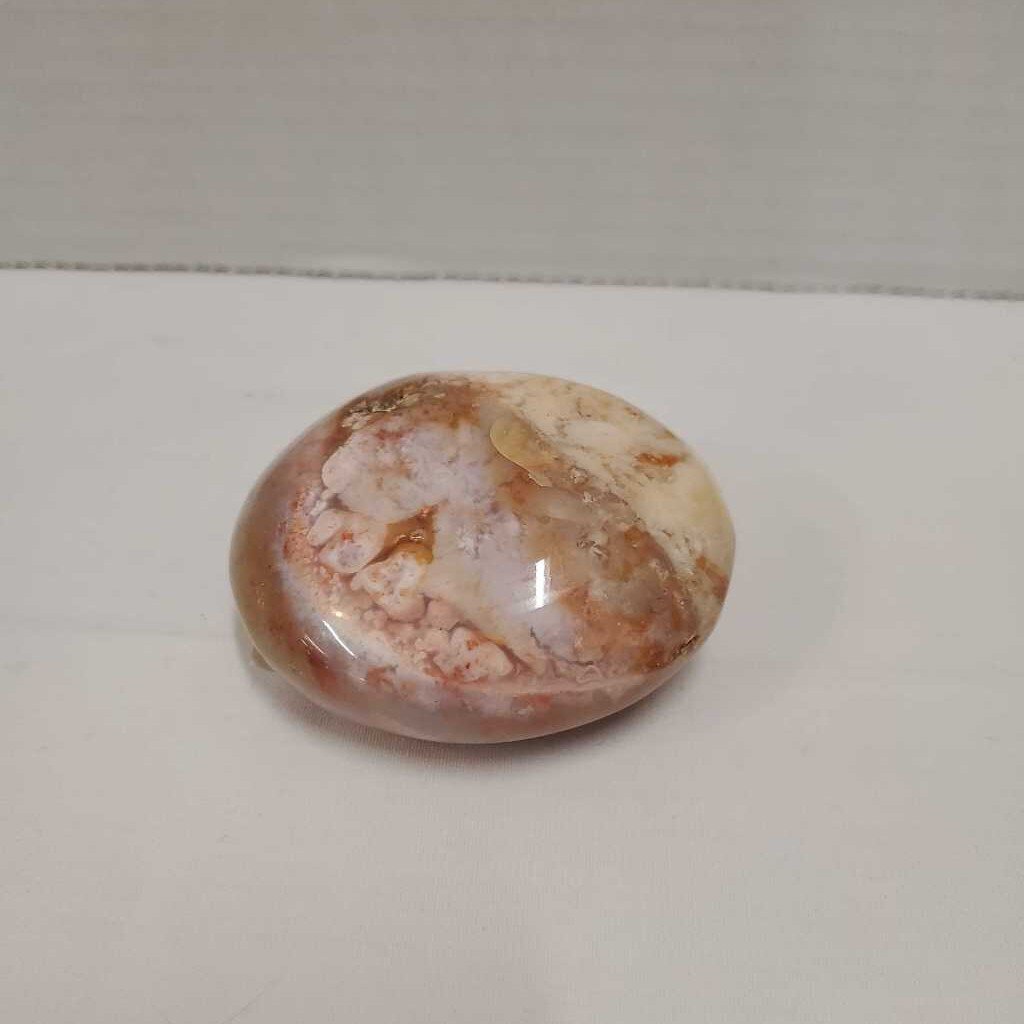 FLOWER AGATE PALM STONE