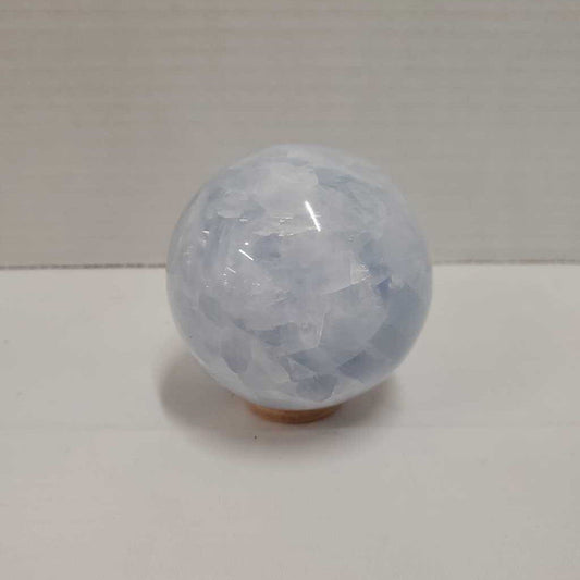 BLUE CALCITE SPHERE