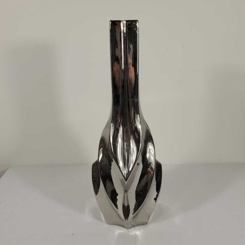 CHERICE VASE SMALL SILVER