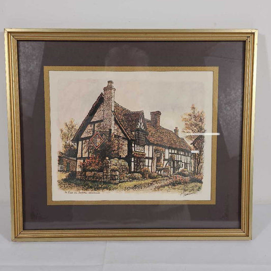 THE FLEECE INN BRETFORTON PRINT