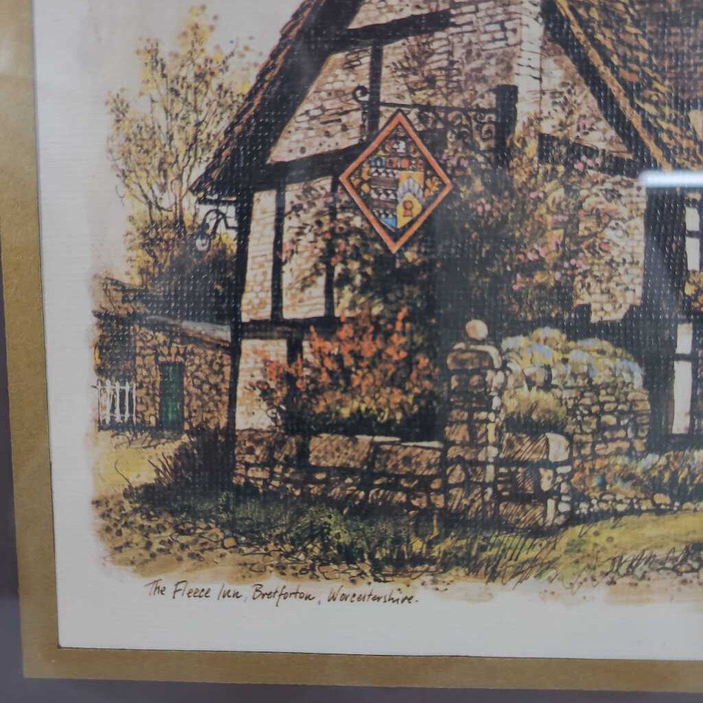 THE FLEECE INN BRETFORTON PRINT