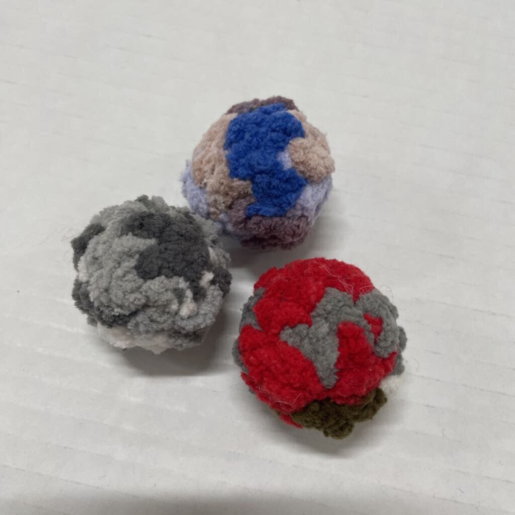 Crocheted Catnip Balls