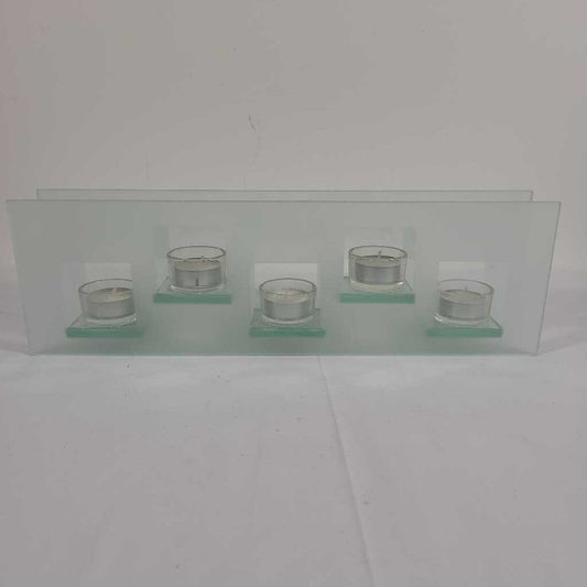 GLASS TEA-LIGHT HOLDER