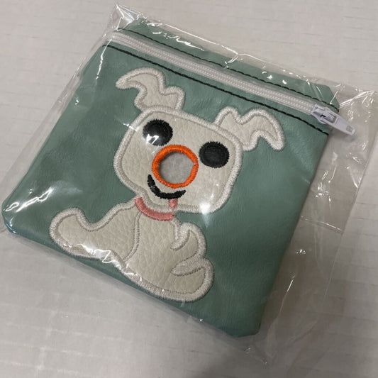 Dog Poop Bag Pouch- Ghost Dog
