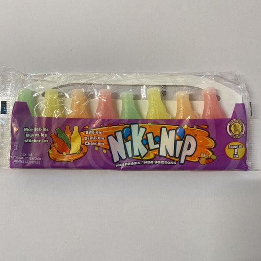 Nik-L-Nip 8 pack Wax Bottles