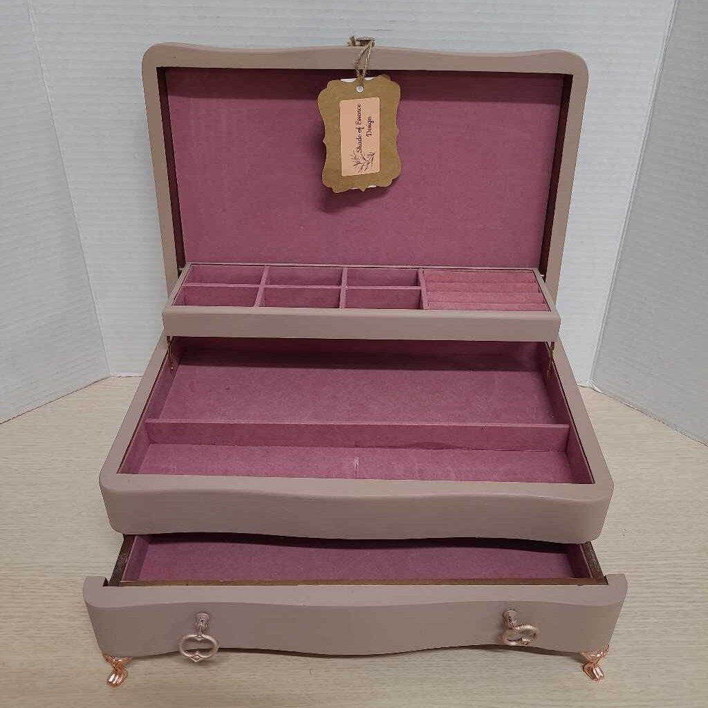 Floral Pink Jewerly Box